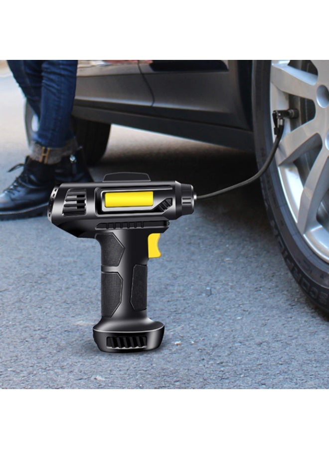 OSALIA Digital Air Compressor,Air Inflator  12V 150 PSI Portable Electric Tire Inflator Pump for Car & Motorcycle Tyres | Corded DC 12V | 10A High Power |  2.50DC - Image 3